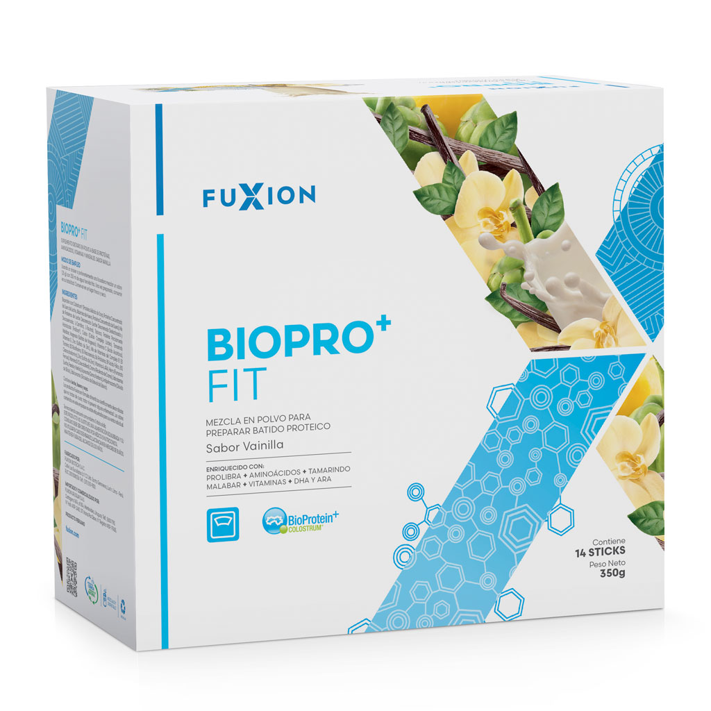 BioPro+Fit - Proteína vegetal premium FuXion para nutrición y desarrollo muscular