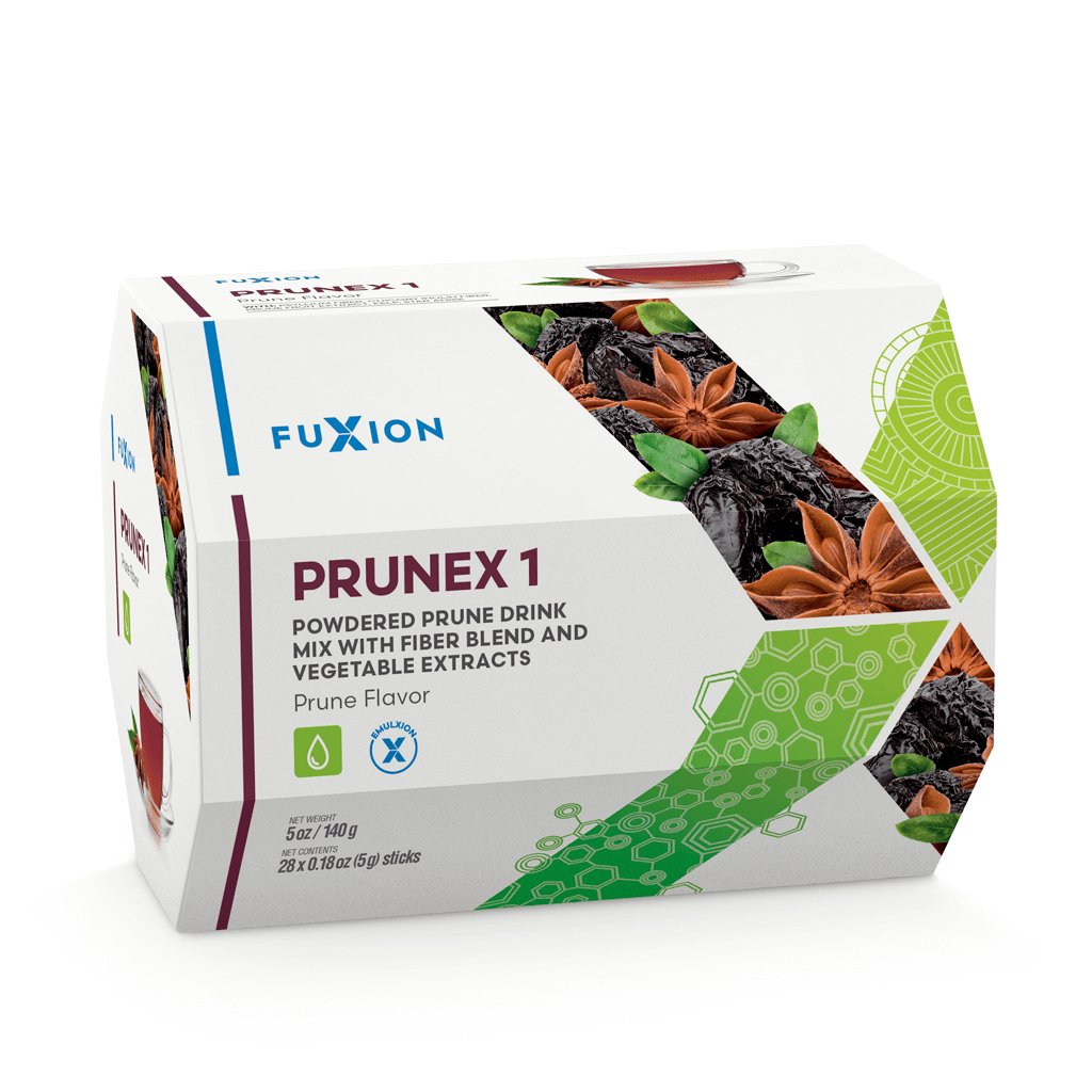 PruneX1 - Suplemento natural FuXion para salud digestiva y bienestar intestinal